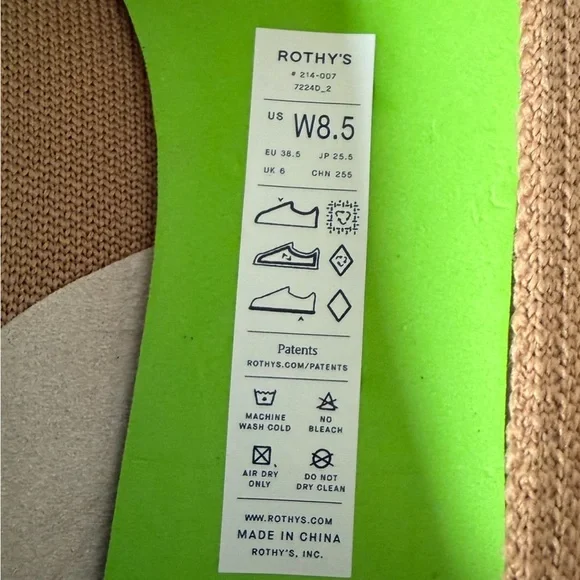 NEW Rothy's The High Point Wren Captoe Block Heels Size Various - Picture 16 of 16